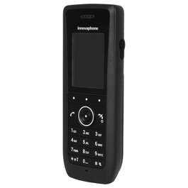 Innovaphone IP65 Teléfono DECT Negro, Pantalla TFT 5.08 cm (2") 240x320, Polímero de Litio, Batería 20h Conversación, Resistente IP65, ABS, Silicona