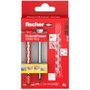 Fischer Tacos Hybridpower ø10 x 90 mm con tornillos sw13/tx40 ø7 x 89 mm, 4 uds
