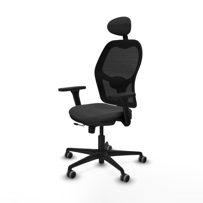 PIQUERAS Y CRESPO Silla de oficina Jorquera Gris oscuro/Negro PIQUERAS Y CRESPO Silla de oficina Jorquera Gris oscuro/Negro