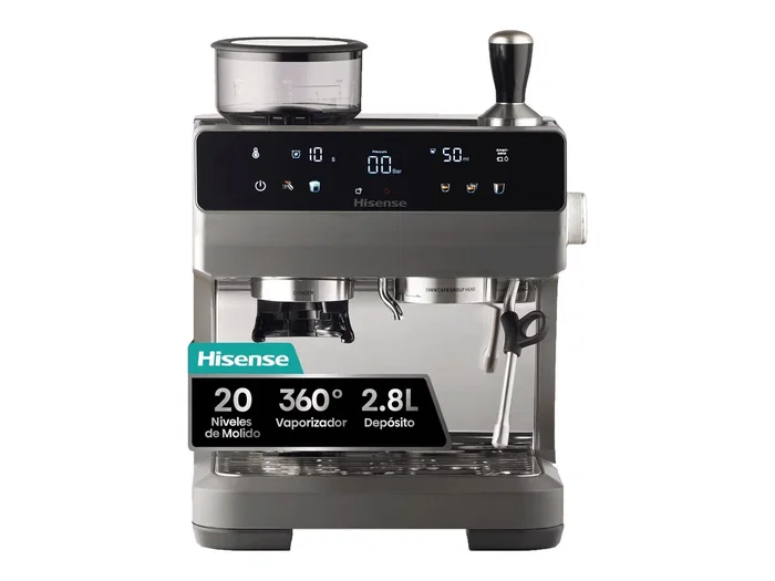 Hisense HSACM20LP Máquina espresso semi-automática Antracita