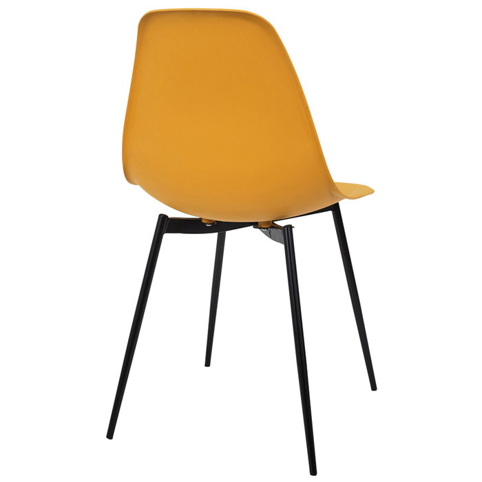 Home Deco Factory Silla Gustav Amarilla Home Deco Factory Silla Gustav Amarilla