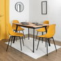Home Deco Factory Silla Gustav Amarilla