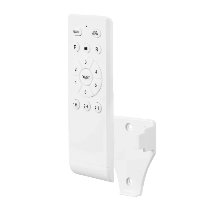 Ventilador DC Blanco Función Verano-Invierno con LED, 59W 6980lm 3 Temperaturas de Luz 3500-4000-6500K, 6 Velocidades, Mando a Distancia y Temporizador, 106cm