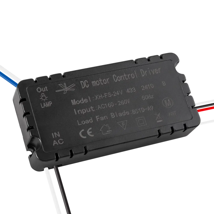 Ventilador DC Blanco Función Verano-Invierno con LED, 59W 6980lm 3 Temperaturas de Luz 3500-4000-6500K, 6 Velocidades, Mando a Distancia y Temporizador, 106cm