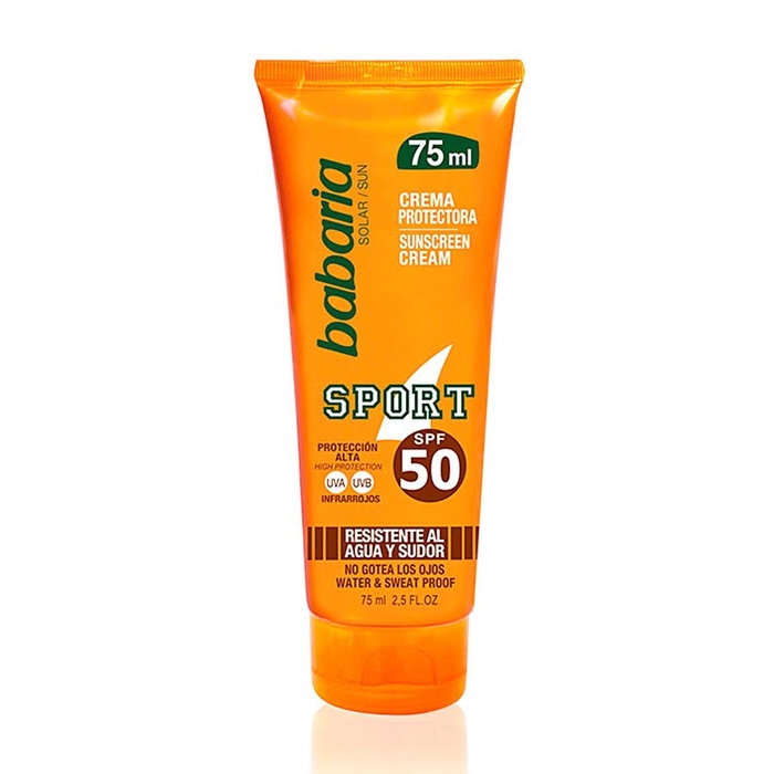 Babaria SOLAR SPORT Crema Solar Waterproof SPF50 75 ml Babaria SOLAR SPORT Crema Solar Waterproof SPF50 75 ml