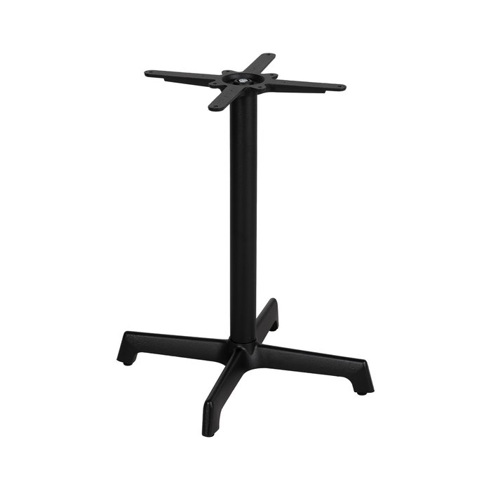 Patas para Mesa Negro Hierro Salón 62 X 62 X 72 cm Patas para Mesa Negro Hierro Salón 62 X 62 X 72 cm