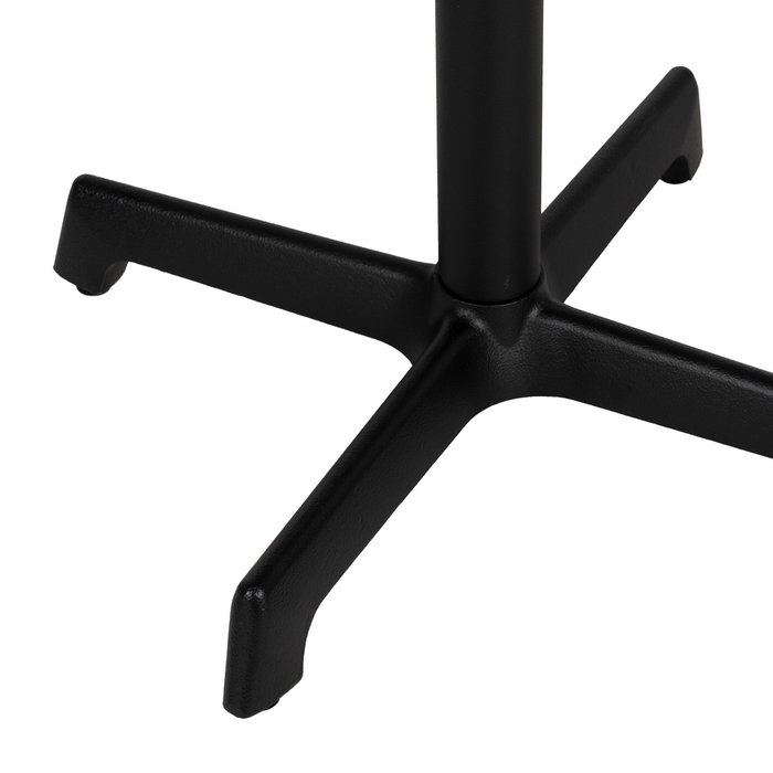 Patas para Mesa Negro Hierro Salón 62 X 62 X 72 cm Patas para Mesa Negro Hierro Salón 62 X 62 X 72 cm