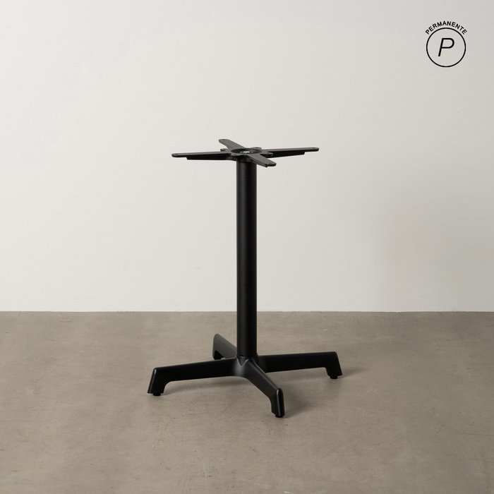 Patas para Mesa Negro Hierro Salón 62 X 62 X 72 cm Patas para Mesa Negro Hierro Salón 62 X 62 X 72 cm