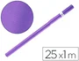 Liderpapel Papel Kraft para Embalaje, Rollo 25 m x 1 m, 65 g/m2, Color Violeta