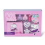 Martinelia Magic Ballet Nails & Case Lote 7 pz - Set de Maquillaje Infantil con Esmaltes, Brillo Labial, Pegatinas y Neceser