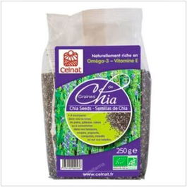 CELNAT Semillas De Chia Integral Bio 250 Gr