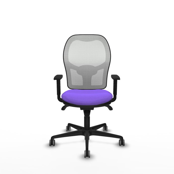 PIQUERAS Y CRESPO Silla de oficina Jorquera Lila y Blanca
