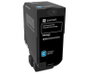 Lexmark 74C2SCE Cartucho de Tóner Cian