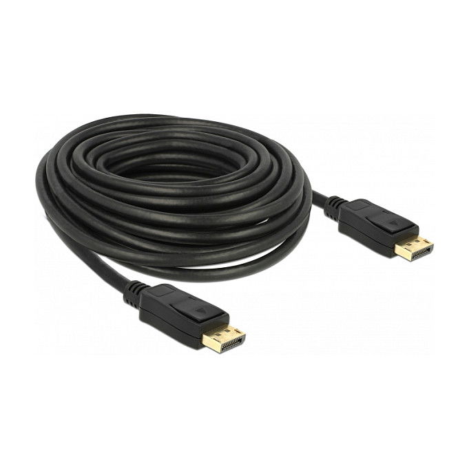 DeLOCK 84862 Cable DisplayPort 1.2 Macho a Macho, 10m, Soporte 4K 60Hz
