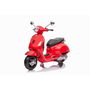 Tachan Moto Eléctrica Vespa GTS 12V Roja con Licencia Oficial