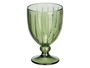 Vivalto Copa Vino Rayas 310 ml Verde Vidrio 8.5 x 13.3 x 8.5 cm (Set de 24)