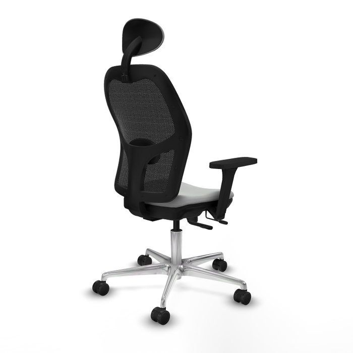 PIQUERAS Y CRESPO Silla de oficina Jorquera Gris claro y Negro PIQUERAS Y CRESPO Silla de oficina Jorquera Gris claro y Negro
