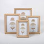 Marco Foto 15X20 Basicos DKD Home Decor Natural 1.8 x 23 x 18 cm (6 Unidades)