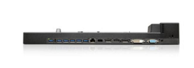 Lenovo Docking Station ThinkPad, 2x DisplayPort 1.2, 1x HDMI 1.4, 6x USB 3.0, VGA, DVI-D, Gigabit Ethernet, Incluye Adaptador AC 230W