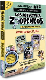 DESTINO INFANTIL Pack Aprende a leer con... ¡Los Detectives Zoopencos! 1, 2 y 3: En letra