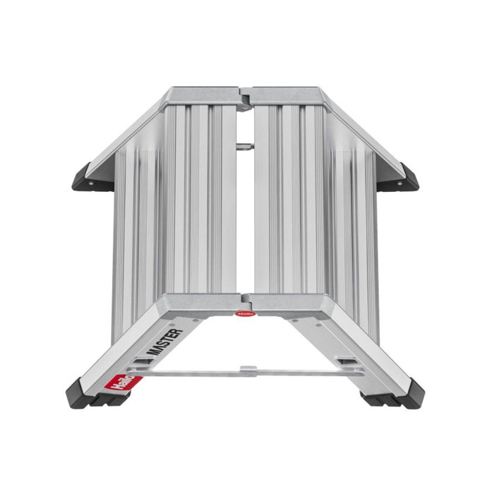 Hailo Master D80 Escalera de tijera de doble cara plegable 2 x 2 pasos Hailo Master D80 Escalera de tijera de doble cara plegable 2 x 2 pasos