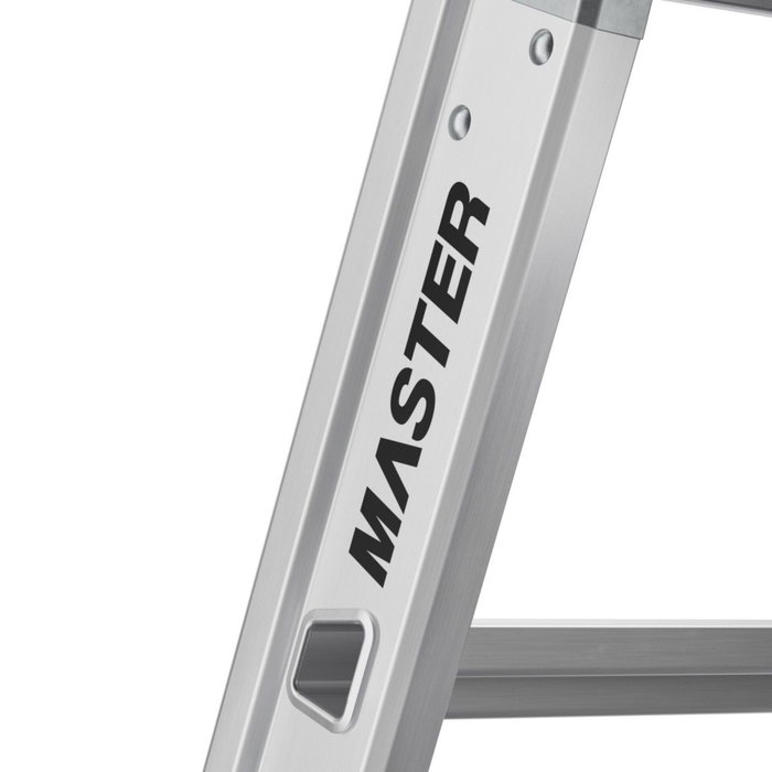 Hailo Master D80 Escalera de tijera de doble cara plegable 2 x 2 pasos Hailo Master D80 Escalera de tijera de doble cara plegable 2 x 2 pasos