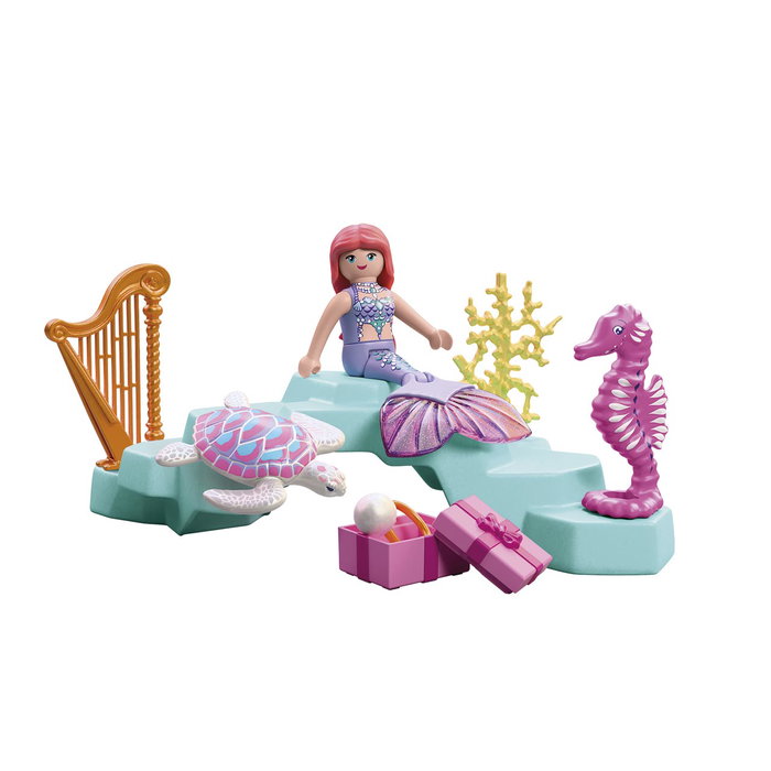PLAYMOBIL Sirena Con Regalo 72107 - Juguete en español +4 años PLAYMOBIL Sirena Con Regalo 72107 - Juguete en español +4 años