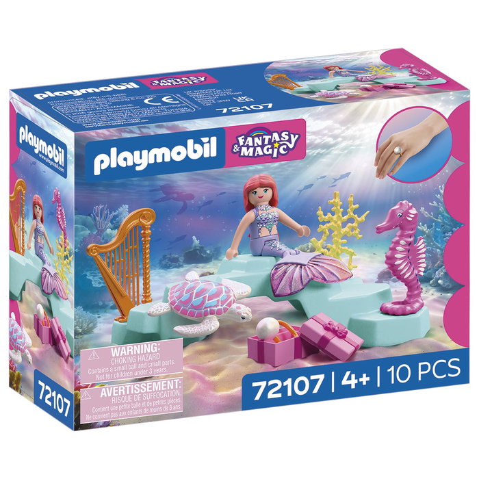 PLAYMOBIL Sirena Con Regalo 72107 - Juguete en español +4 años PLAYMOBIL Sirena Con Regalo 72107 - Juguete en español +4 años