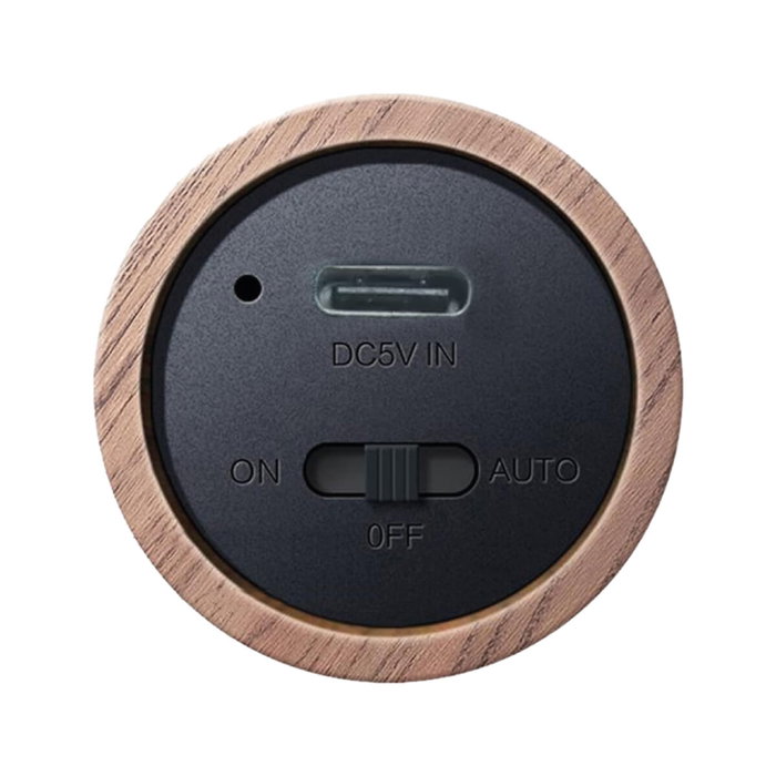 Edm Lámpara de pared LED recargable 1W 60 lm 3.000K apariencia madera Edm Lámpara de pared LED recargable 1W 60 lm 3.000K apariencia madera