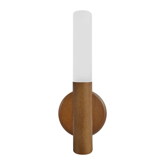 Edm Lámpara de pared LED recargable 1W 60 lm 3.000K apariencia madera Edm Lámpara de pared LED recargable 1W 60 lm 3.000K apariencia madera