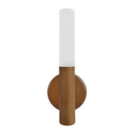 Edm Lámpara de Pared Recargable LED 1W 60lm 3000K con Imán, Apariencia Madera, USB