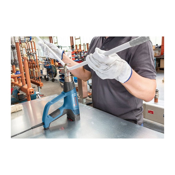 Bosch GHG 23-66 Professional Pistola de aire caliente con accesorios y L-BOXX