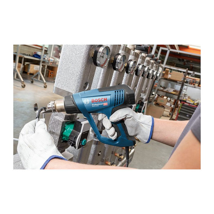 Bosch GHG 23-66 Professional Pistola de aire caliente con accesorios y L-BOXX