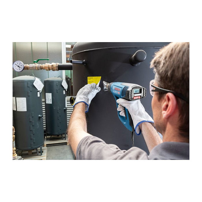 Bosch GHG 23-66 Professional Pistola de aire caliente con accesorios y L-BOXX
