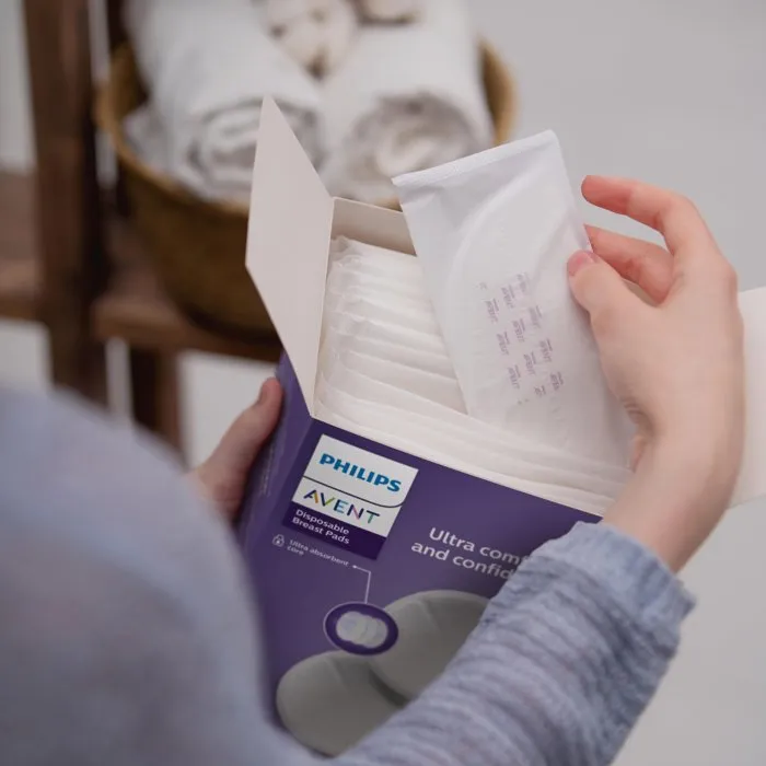 PHILIPS AVENT Discos absorbentes para lactancia SCF254/13 Desechables 100 unidades PHILIPS AVENT Discos absorbentes para lactancia SCF254/13 Desechables 100 unidades