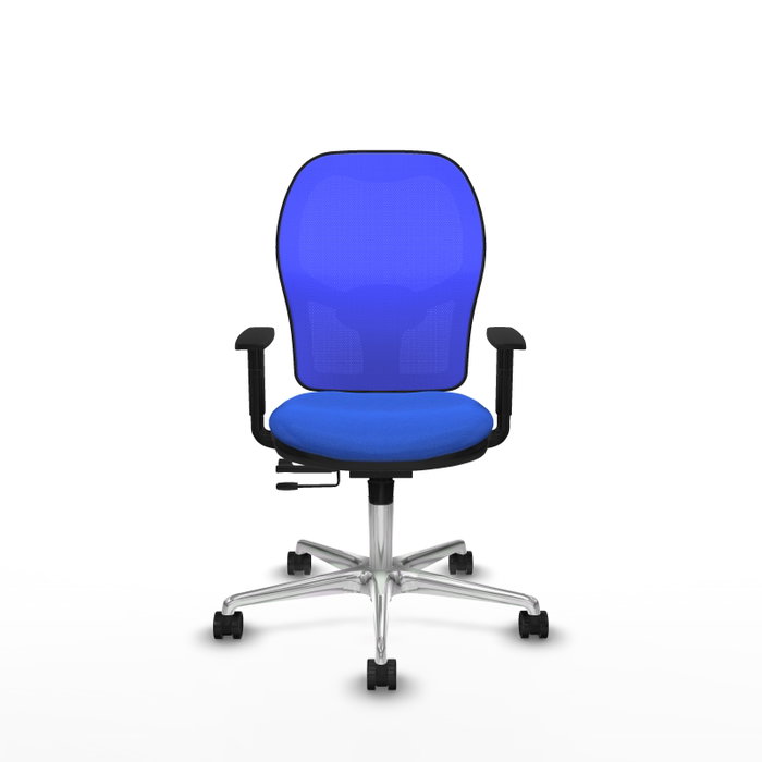 PIQUERAS Y CRESPO Silla de oficina Jorquera Azul con mecanismo Sincro/Traslack PIQUERAS Y CRESPO Silla de oficina Jorquera Azul con mecanismo Sincro/Traslack
