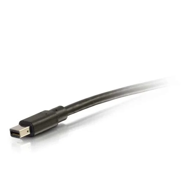 C2G Cable DisplayPort a Mini DisplayPort 2m Negro, Versión 1.2, Macho-Macho para Conectar Pantallas