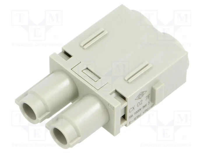 ILME MIXO HDC Plantilla de Contacto Hembra de 2 Pines 70A