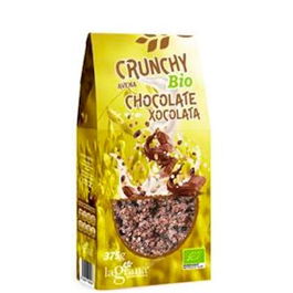 LA GRANA Crunchy Avena Choco 375Gr Eco Ecológico Muesli Copos de Avena con Chocolate