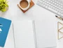 Liderpapel Cuaderno Espiral A5 Pautaguía Tapa Blanda 40 Hojas 75gr Cuadro Pautado 2,5mm Color Azul