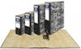 UNIPAPEL Pack de 12 archivadores de palanca Novoclas color negro