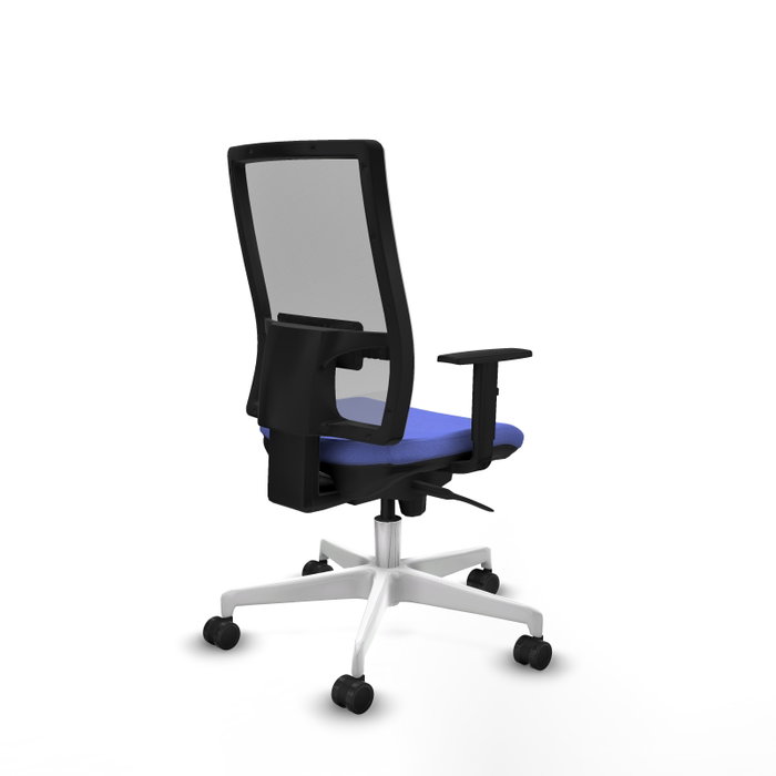 PIQUERAS Y CRESPO Silla de oficina Horna con mecanismo Sincro, Azul claro y Gris PIQUERAS Y CRESPO Silla de oficina Horna con mecanismo Sincro, Azul claro y Gris