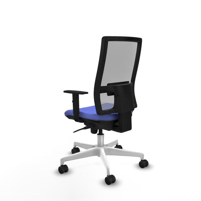 PIQUERAS Y CRESPO Silla de oficina Horna con mecanismo Sincro, Azul claro y Gris PIQUERAS Y CRESPO Silla de oficina Horna con mecanismo Sincro, Azul claro y Gris
