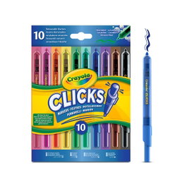 Crayola Clicks Rotuladores Lavables Clásicos