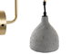 DKD Home Decor Lámpara Aplique Metal y Cemento Pack de 2, Colores Surtidos