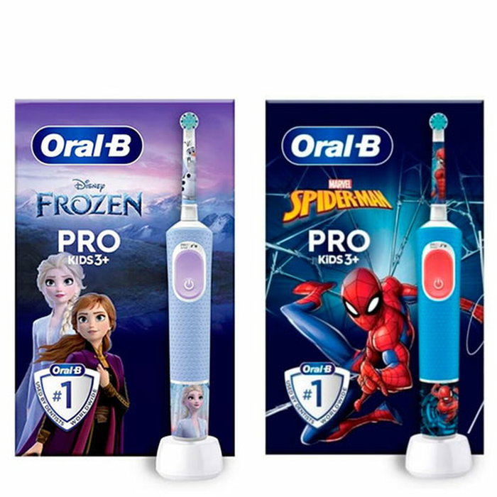 Oral-B Pro Kids Cepillo de Dientes Frozen/Spider-Man Mix