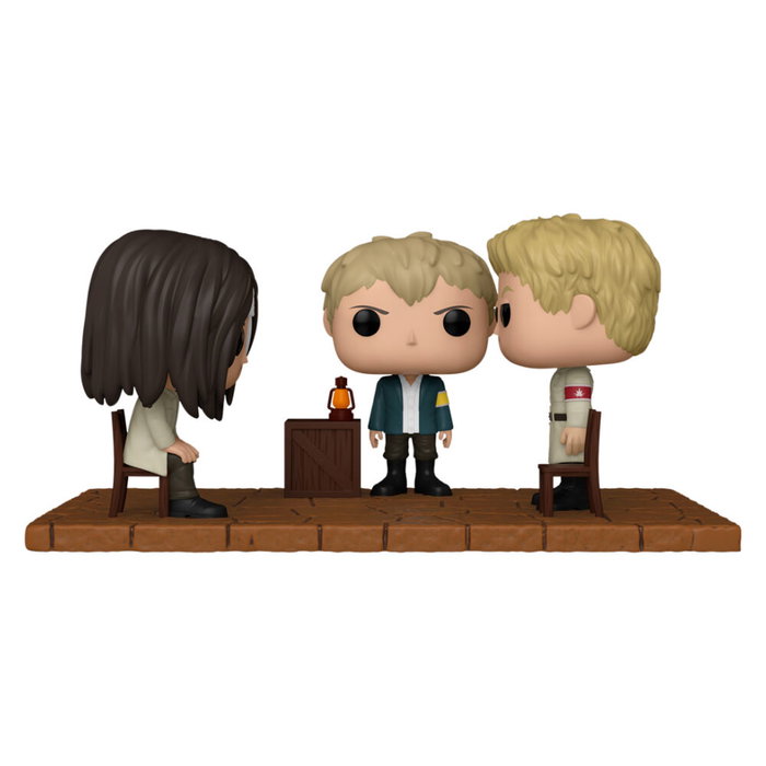 FUNKO Figura POP Moment Attack on Titan Eren Meets Reiner
