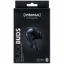 Intenso Buds T300A Auriculares Inalámbricos Bluetooth 5.3 True Wireless (TWS) con Cancelación Activa de Ruido (ANC), 35h Autonomía, Estuche Carga USB-C, Negro