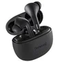 Intenso Buds T300A Auriculares Inalámbricos Bluetooth 5.3 True Wireless (TWS) con Cancelación Activa de Ruido (ANC), 35h Autonomía, Estuche Carga USB-C, Negro