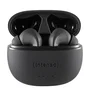 Intenso Buds T300A Auriculares Inalámbricos Bluetooth 5.3 True Wireless (TWS) con Cancelación Activa de Ruido (ANC), 35h Autonomía, Estuche Carga USB-C, Negro